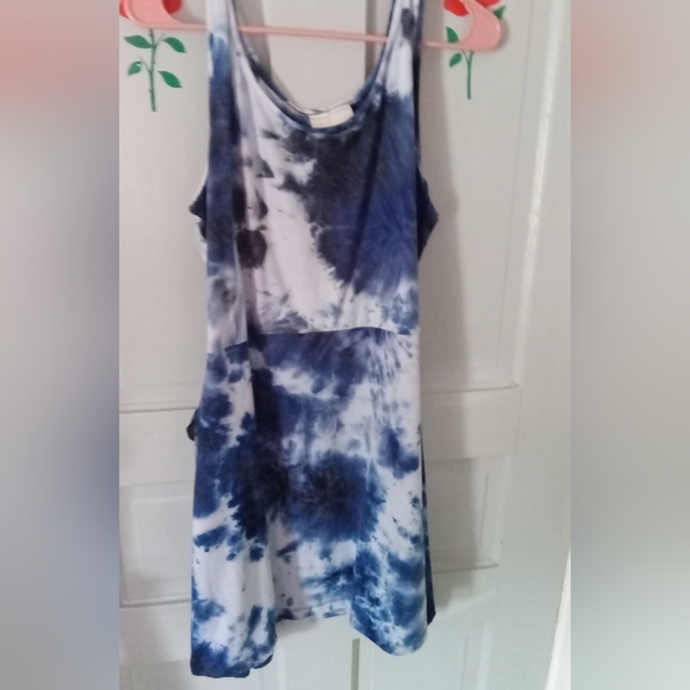 Blue dress